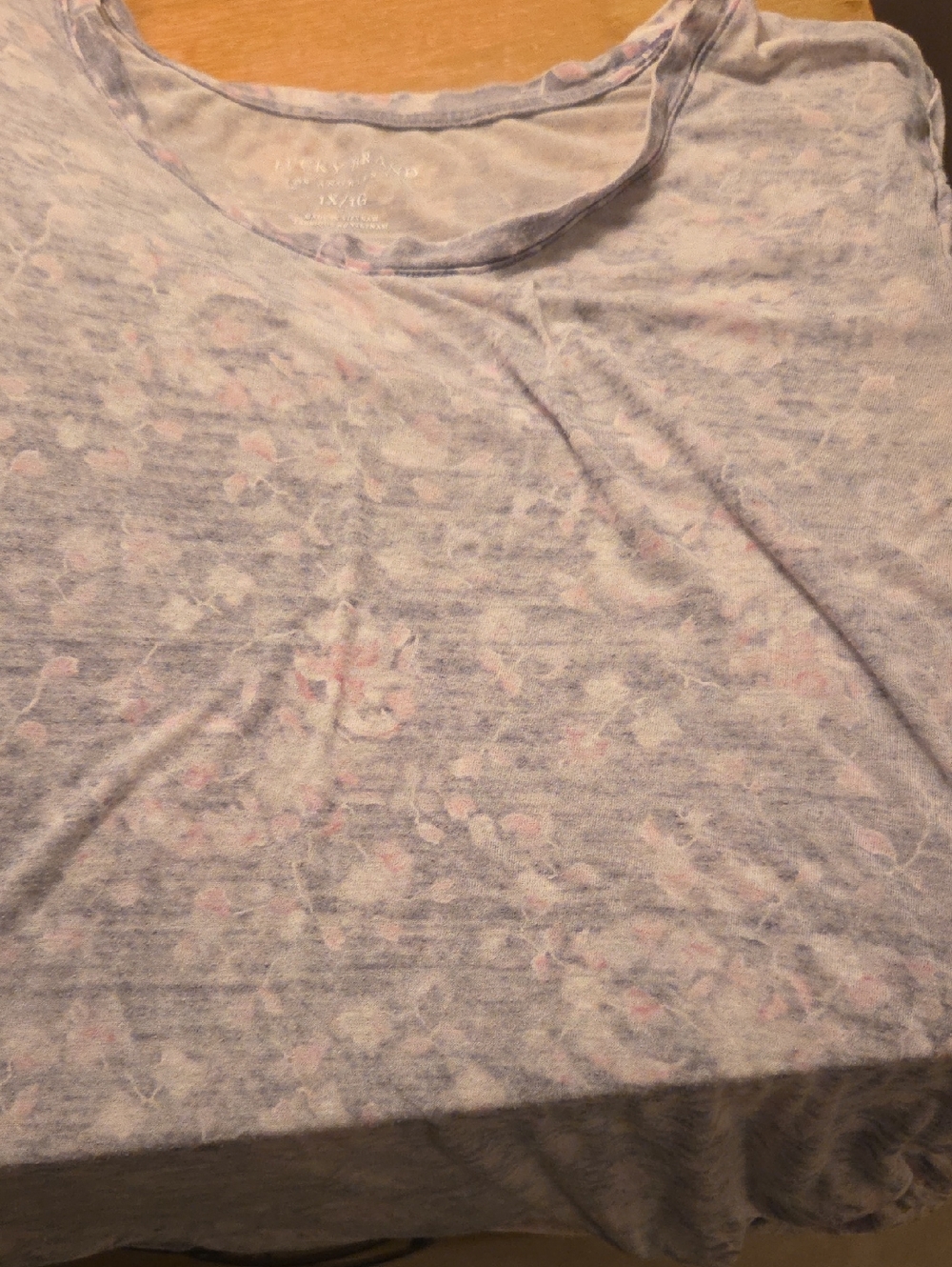 Lucky wash out tshirt